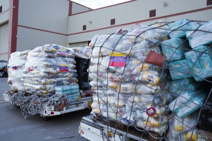 Venezuela envió 40 toneladas de ayuda humanitaria a Panamá para atender a la población afectada por el sismo del 9 de octubre.