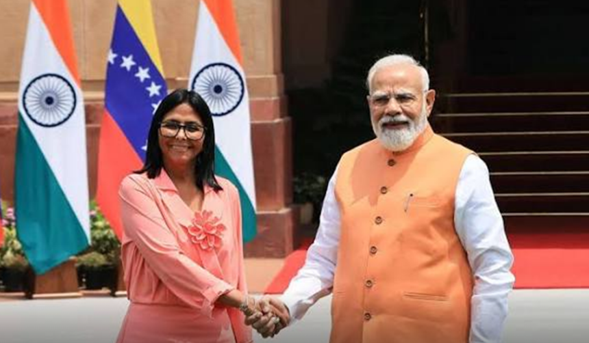 Venezuela felicita al primer ministro de la India Narendra Modi por 25 años de servicio público